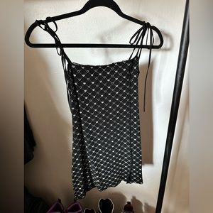 We gang young heart print dress